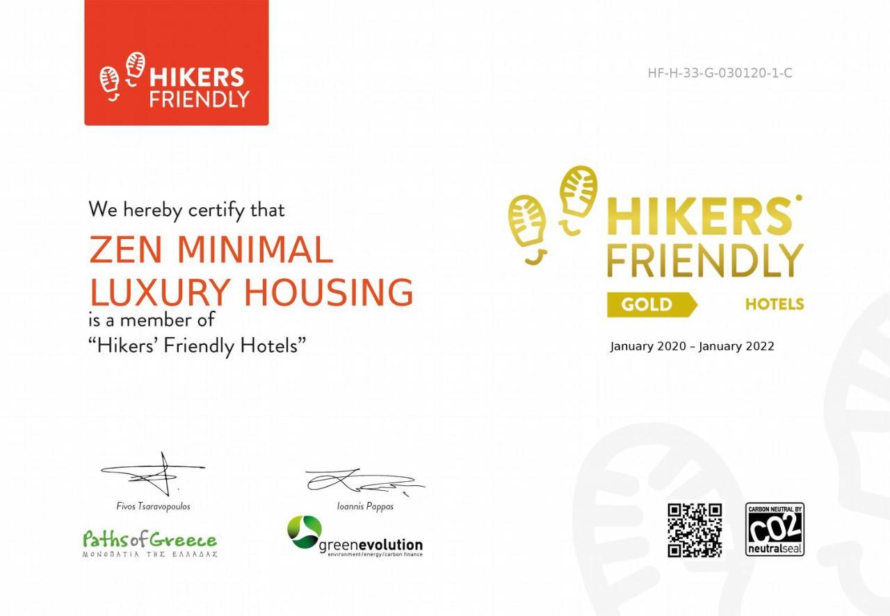 Zen Minimal Luxury Housing Tyros Villa Ngoại thất bức ảnh