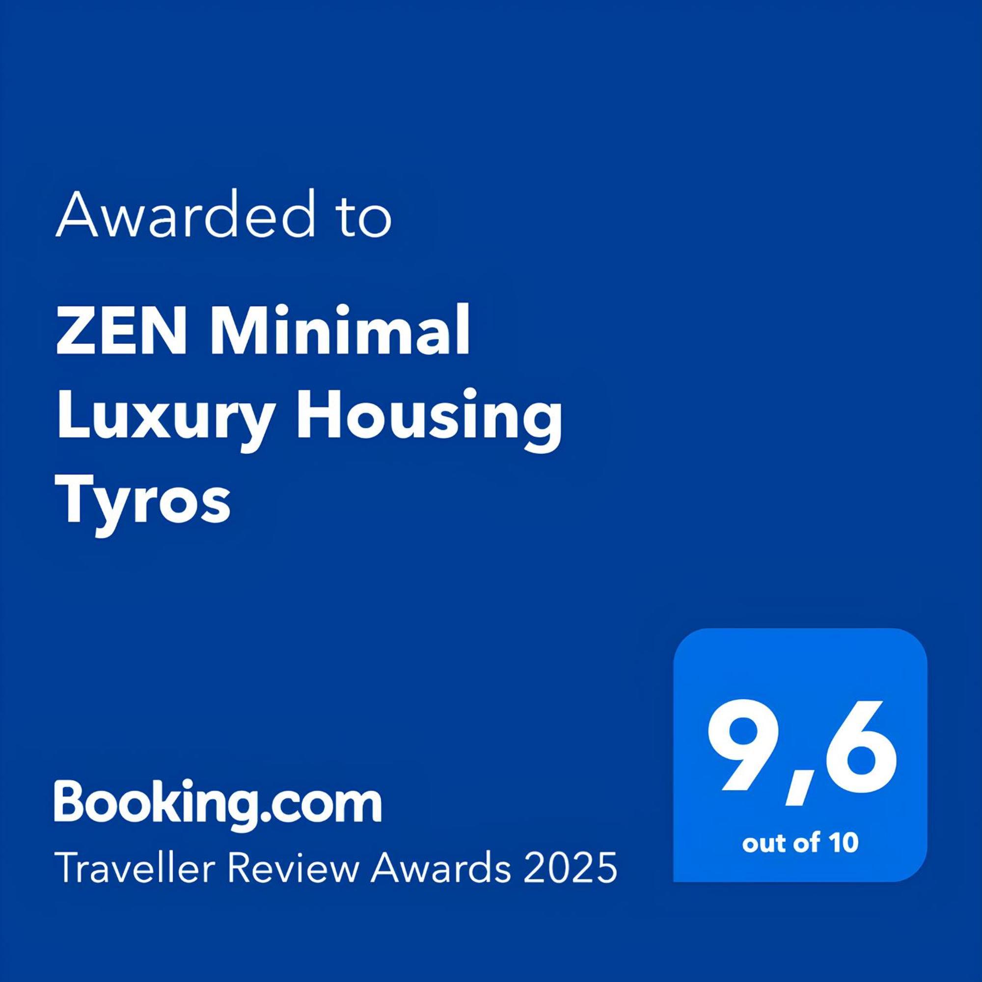 Zen Minimal Luxury Housing Tyros Villa Ngoại thất bức ảnh